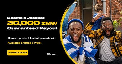 boostele jackpot|Bwin Boostele Jackpot: Bet on 1 ZMW & Stand a .